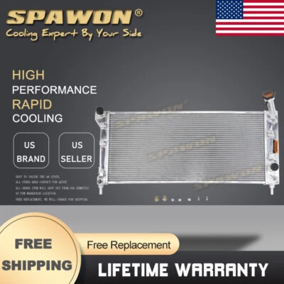 SPAWON Aluminum Radiator For Buick LaCrosse Chevrolet Impala Monte Carlo 2004-09 - Image 1 of 4