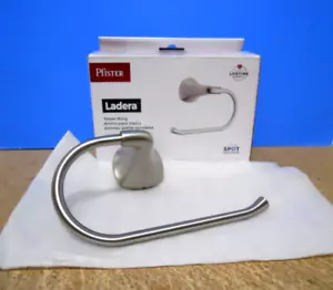 Pfister Wall Mounted Ladera Towel Ring in Spot Defense Brushed Nickel BRB-LR0GS - Picture 1 of 6