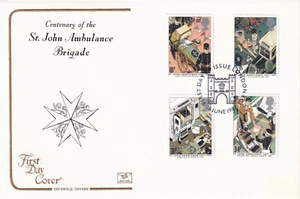 St John Ambulance GB Cotswold FDC Exhibition London EC1 1987 (35764) - Picture 1 of 1