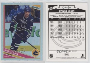 2013-14 O-Pee-Chee Rainbow Foil Daniel Sedin #267 HOF