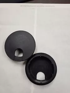 10 Packs Desk Cable Wire Grommet Cord, PC Computer Desk Plastic Grommet Cord, Ti - Picture 1 of 1