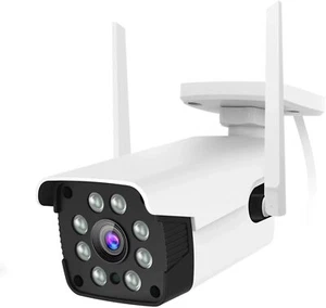 Überwachungskamera Außen, 1080P WiFi Überwachungskamera für Heimsicherheit, mit - Bild 1 von 9