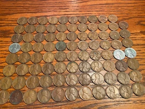 Colección de centavos de trigo con líneas completas de trigo 1928 a 1958 - Imagen 1 de 24