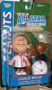 You're an all Star Charlie Brown baseball figure with accessories - Picture 1 of 1