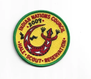 BSA Hale Scout Reservation 2009, Consejo de Naciones Indias parche redondo de 3,25" - Imagen 1 de 2