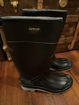 Honeywell Servus PVC  Chemical-Resistant Waterproof Work Boots Sz 12 - Image 1 of 4