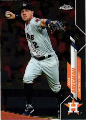 2020 Topps Chrome #102 Alex Bregman - Image 1 of 2