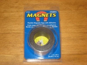NIP FLEXIBLE MAGNETIC TAPE W/ ADHESIVE - Picture 1 of 3
