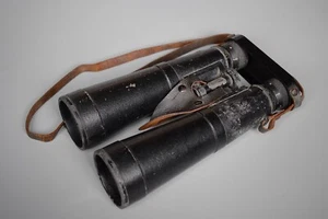 WWII WW2 Original German 10x50 Hensoldt Wetzlar Dienstglas Panzer Binoculars BMJ - Picture 1 of 7