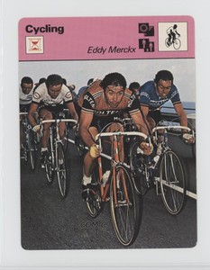1977-79 Sportscasters Series 02 Lausanne Printed in Japan Eddy Merckx #02-19