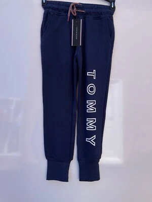 Tommy Hilfiger Girls Navy Blue Joggers Age 7 Years Bnwt - Image 1 of 4