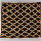 29807) Raffia-Matte Shoowa Kuba Kongo Afrika AFRIKANISCHE KUNST