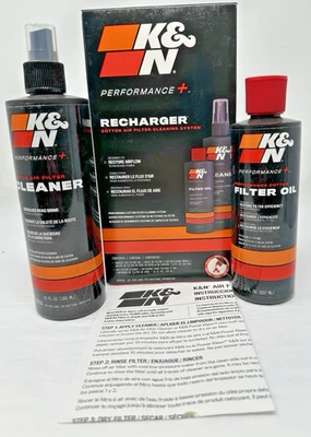 NEW K&N for Filter Cleaning Kit - Squeeze Black 99-5050BK Fast Free Shipping! - Image 1 of 3