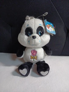 Rare Vintage 2004 Care Bears Cousins Perfect Panda Flower 8" Plush Beanie NWT - Bild 1 von 7