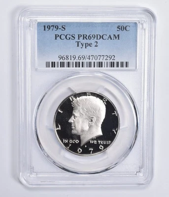 PR69 DCAM 1979-S Type 2 Kennedy Half Dollar PCGS Blue Lbl *3807 - Image 1 of 4