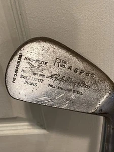 A.G. Spalding & Bros KRO-FLITE SWEET-SPOT 7 Iron Hickory Shaft RH - Picture 1 of 10