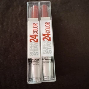 2 Maybelline Super Stay 24 HR 2 Step Liquid Lipstick #920 Bronzed Dream - Picture 1 of 1