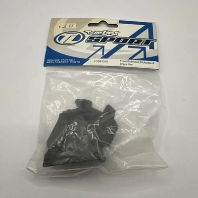 Losi Vintage NOS Losb1018 Front Bulkhead,Kickplate & Brace Set  - Image 1 of 4