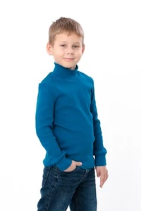 Long Sleeve (unisex), Any season, Nosi svoe 6068-019-1 (temna-biriuza) - Picture 1 of 5