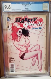 HARLEY QUINN #1 ADAM HUGHES VARIANT COVER CGC 9.6 - Bild 1 von 1