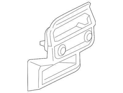 Genuine Audi Finish Panel 4M1-864-241-AH-PKV - Image 1 of 2