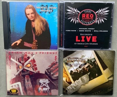 4-CD Lot REO Speedwagon Rarities Gary Richrath Project 3:13 Starfleet Brian May - Image 1 of 4