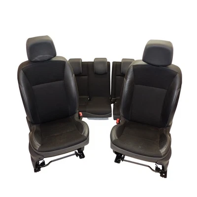 Teilleder Sitze Ledersitze Renault Clio III Grandtour Sitzausstattung schwarz - Bild 1 von 4