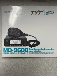 TYT MD-9600 DMR Digital Radio Dual Band 136-174&400-470MHz Mobile Walkie Talkie - Picture 1 of 7