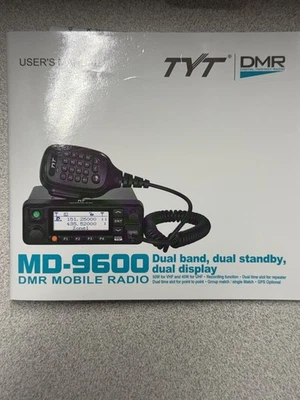 Walkie talkie móvil TYT MD-9600 DMR radio digital doble banda 136-174 y 400-470 MHz Foto 1 de 4