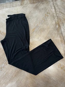 J. Jill Wearever Collection Black Boot Cut Pants MP Waist 32” Inseam30” Mid Rise - Picture 1 of 7