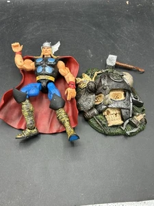 Toy Biz Vintage 2003 Marvel Legends Series 3 III Thor 6" Figure Complete (broke) - Picture 1 of 11