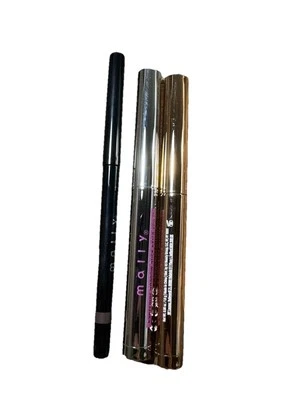 Mally Evercolor Shadow Stick X2 CHARCOAL & TAUPE w Gel Liner Hazelnut (3 items) - Image 1 of 4