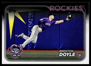 Brenton Doyle 2024 Topps #574 Colorado Rockies - Bild 1 von 2