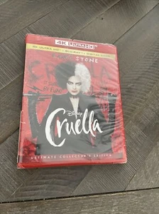 Cruella 4k Ultra HD + Blu-ray + Digital Code, Neu! Lose Scheibe - Bild 1 von 1