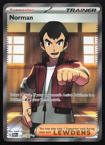 Norman - 237/182 - Full Art Trainer - Paradox Rift - Pokemon Card - Picture 1 of 2
