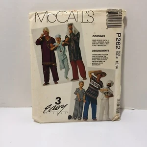 Disfraces para niños de McCall's P262 talla 12 14 - Imagen 1 de 3
