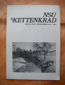 NSU Kettenkrad Waffen-Revue Sondernummer W 126 - Bild 1 von 6