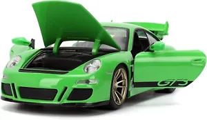 Porsche 911 GT3 2007 fundido a presión escala 1:24 Fast & Furious Jada Toys - apertura... - Imagen 1 de 9