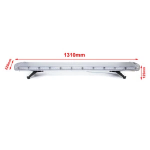LED warning bar warning light light warning beam roof beam 1310 mm remote control - Picture 1 of 12