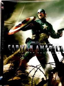 Capitán América: El Primer Vengador (2ª Mano) Chris Evans DVD Región (Todas) C1 - Imagen 1 de 2