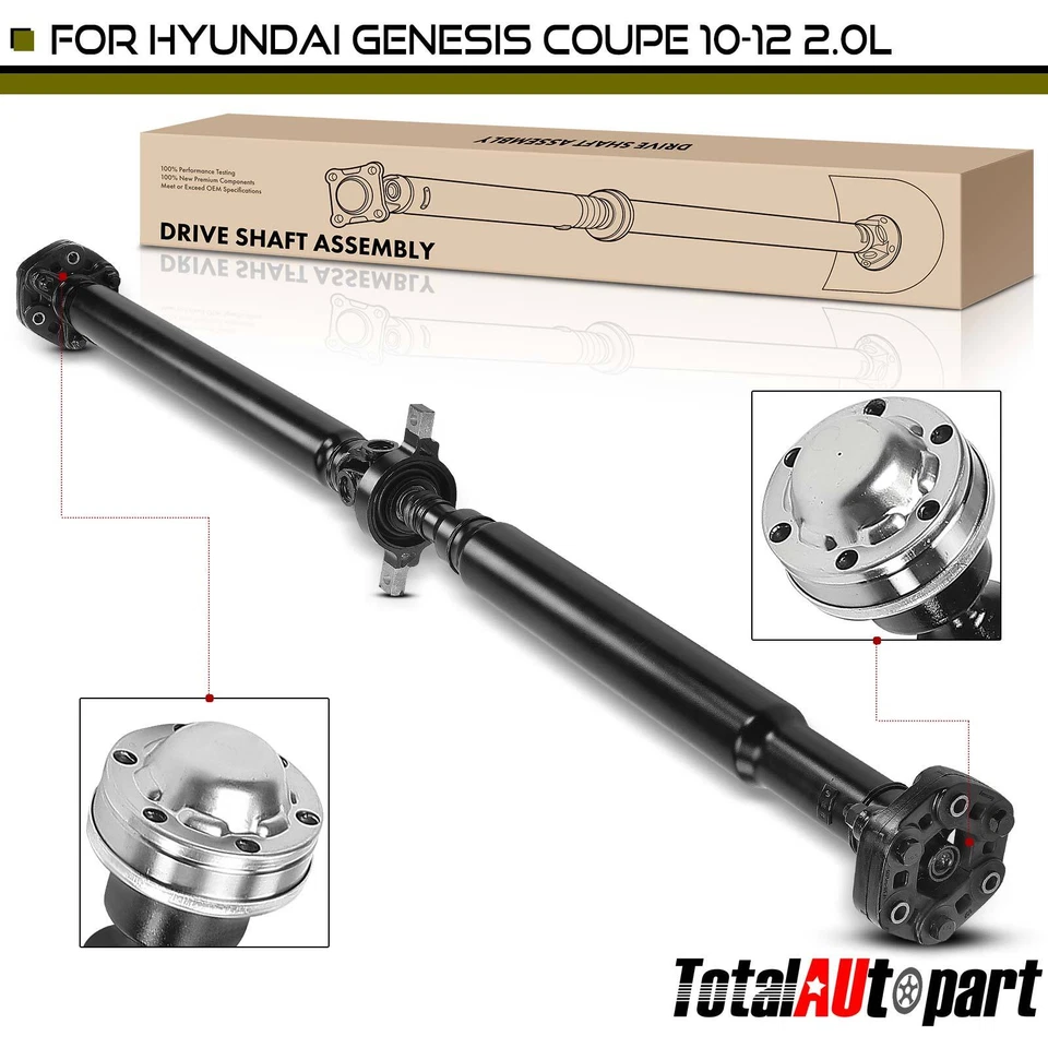 Conjunto de eixo de transmissão para Hyundai Genesis Coupe 2010-2012 L4 2.0L RWD lateral traseira - Imagem 1 de 4