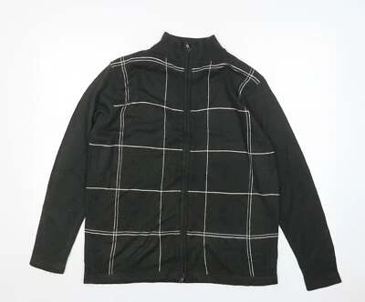 Sudadera Acrílico Multicolor Wood State Para Hombre Cuadro Acrílico Cremallera Completa Talla S Foto 1 de 4