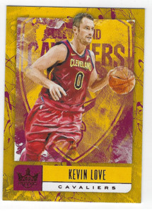 KEVIN LOVE 2018-19 PANINI COURT KINGS RUBY PARALLEL /99