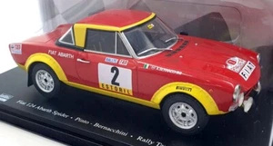 Hachette 1/24 Scale G113U029 - Fiat 124 Abarth Spider Portugal 1974 Pinto - Picture 1 of 5