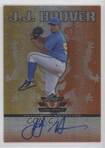 2011 Leaf Valiant Orange /25 JJ Hoover #VA-JJH Auto