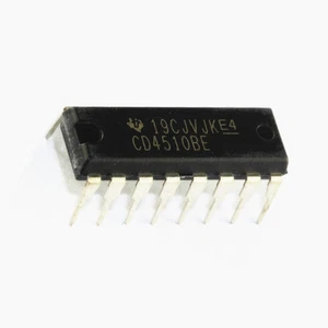10pcs CD4510 CD4510BE CMOS PRESETTABLE UP/DOWN COUNTERS DIP16 NEW - Imagen 1 de 1