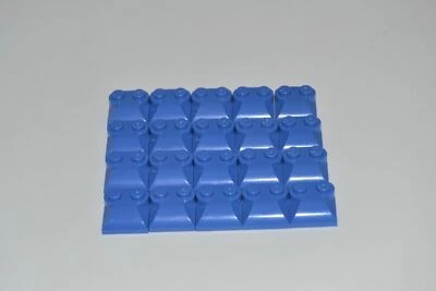 LEGO 20 x Motorhaube blau Blue Slope Curved 2x2x2/3 with Two Studs 47457 - Bild 1 von 2