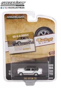 Greenlight 1:64 39090-A Vintage Ad Cars Serie 6 - 1969 Datsun 510 GR-R-R-ROOVY - Imagen 1 de 2