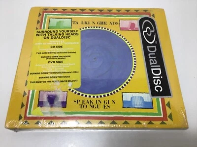 NEW Sealed Talking Heads Speaking in Tongues Dual Disc CD & DVD Foto 1 de 4