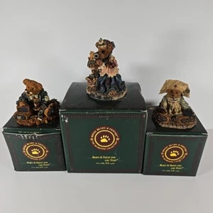 Lot of (3) BOYDS BEARS Hobbies & Profesional Figurines SEE DESCRIPTION - (LOT G) - Picture 1 of 18